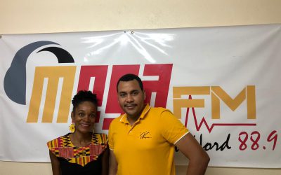 Interview de Andy BELLAIRE sur MEGA FM  Anse-Bertrand